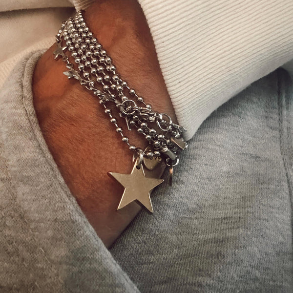 Brass Star bracelet