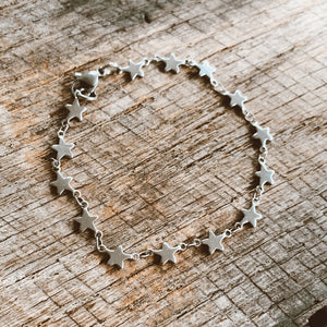 Stainless Steel Star Bracelet