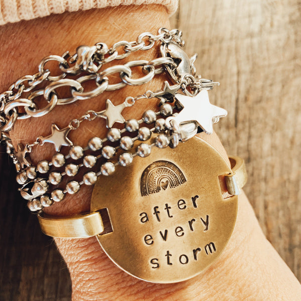 Stainless Steel Star Bracelet