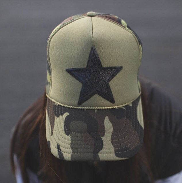 Sparkle Black Star Dark Camo
