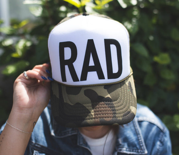 RAD Camo Trucker Hat