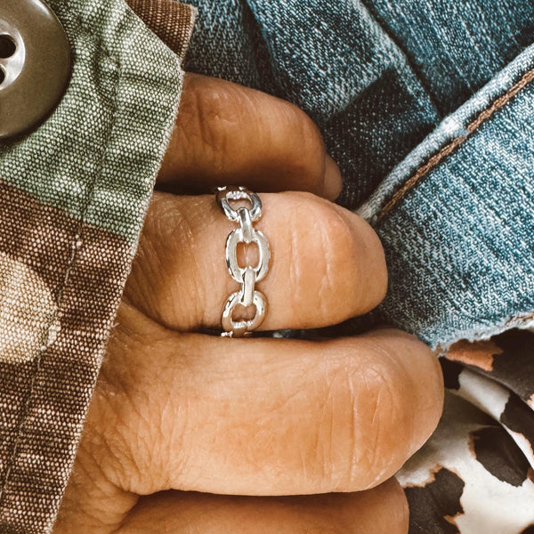 Stainless Steel Adjustable Chain Ring