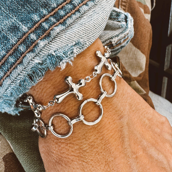 Stainless Steel Circle Bracelet
