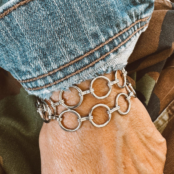 Stainless Steel Circle Bracelet