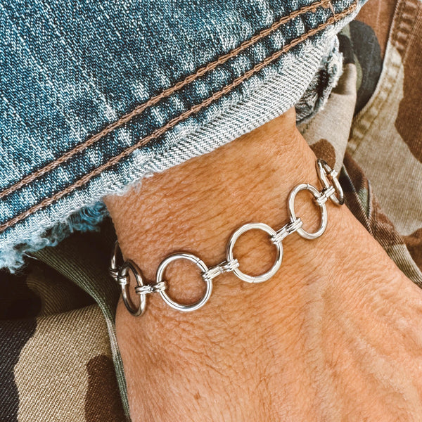 Stainless Steel Circle Bracelet