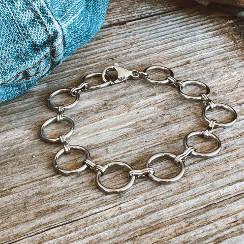 Stainless Steel Circle Bracelet